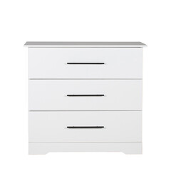 White cabinet wooden drawers furniture
