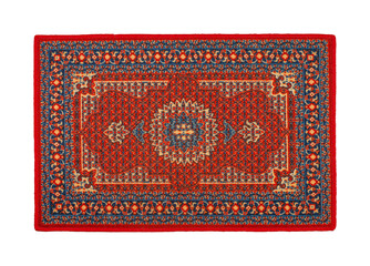 Oriental carpet isolated