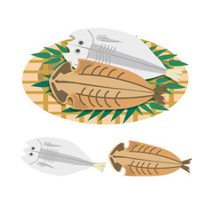 あじのひらき　食材