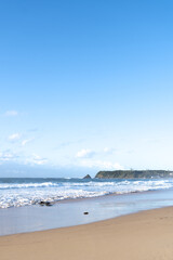 beach and sea