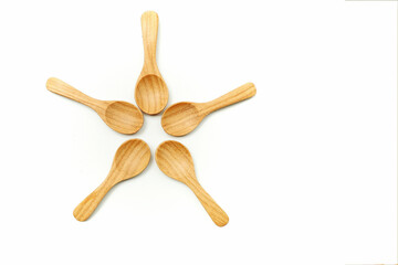wooden kitchen utensils