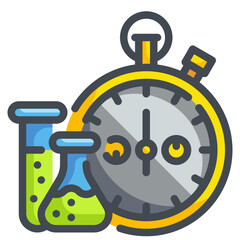 stopwatch line icon