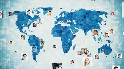 グローバルネットワーク　ソーシャルメディア