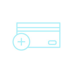 credit card icons symbol vector elements for infographic web