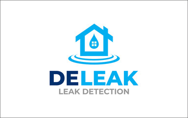 Illustration graphic vector of water leak detection service Logo Design template-10