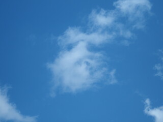 blue sky with clouds