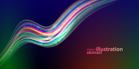 Abstract wavy background