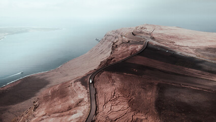 view from the sea. Marte
