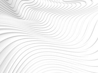 White abstract liquid wavy background