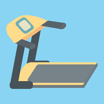 recommend clip art: シンプルでかわいいルームランナーのイラスト