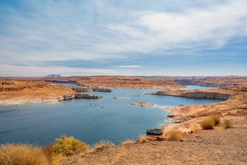 Lake Powell in Glen Canyon National Recreation Area, Arizona