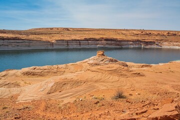 Lake Powell in Glen Canyon National Recreation Area, Arizona