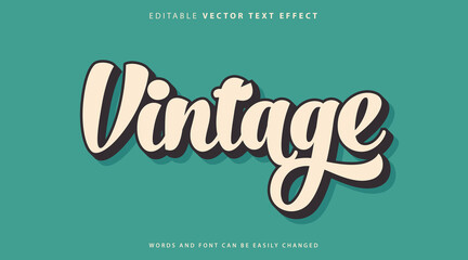 Fully Editable Text Effect Style