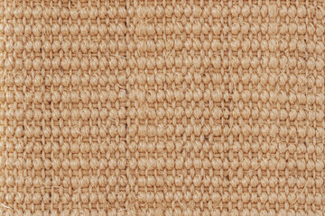 Natural texture of jute, canvas close-up, vintage ecological background