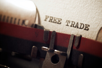 Free trade concept