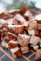 Grilled beef steaks with spices. High quality photo