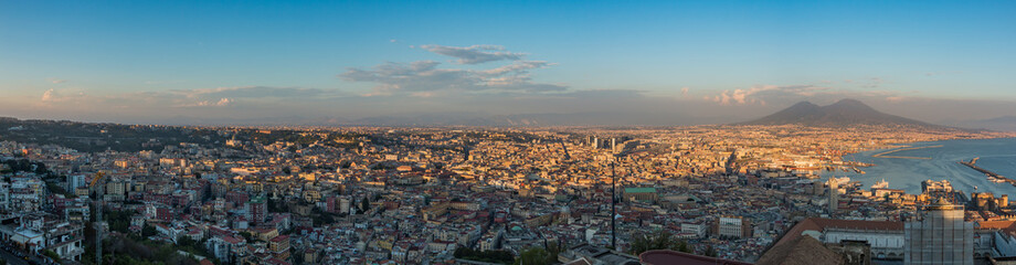 Fototapeta na wymiar Naples Panorama