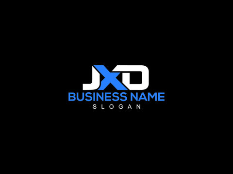 Letter JXD Logo Icon Vector Image Design For Company or Business