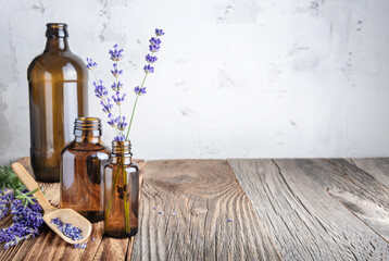 Aromatherapy and essential oil, herbal natural cosmetics, alternative medicine and phytotherapy...