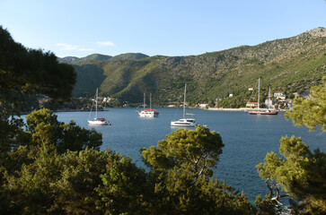 Zaton village, Dubrovnik Riviera, Croatia.
