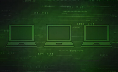 Digital Abstract technology background,2d illustration
