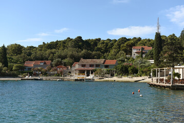 Zaton village, Dubrovnik Riviera, Croatia. - obrazy, fototapety, plakaty
