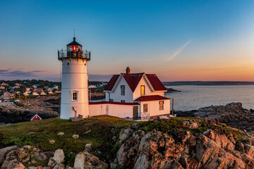 Fototapeta na wymiar Maine-York-Nubble Light