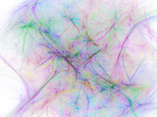 Fototapeta na wymiar futuristic surreal digital 3d design art abstract background fractal illustration for meditation and decoration wallpaper