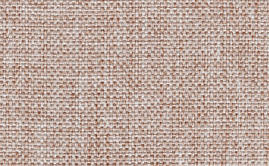 Closeup dark brown with white color fabric sample texture backdrop.Brown fabric strip line pattern design,upholstery,textile for decoration interior design or abstract background.