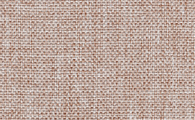 Closeup dark brown with white color fabric sample texture backdrop.Brown fabric strip line pattern design,upholstery,textile for decoration interior design or abstract background.