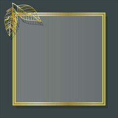 frame for text with a bow