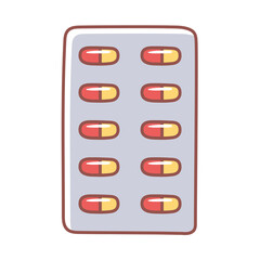 pills in blister pack