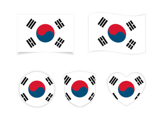 south korea national flag icon