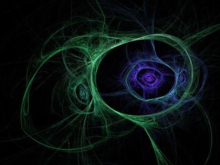 futuristic surreal digital 3d design art abstract background fractal illustration for meditation and decoration wallpaper