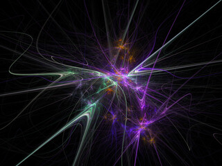 futuristic surreal digital 3d design art abstract background fractal illustration for meditation and decoration wallpaper