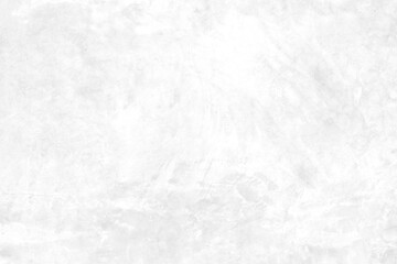 White concrete stone surface paint wall background, Grunge cement paint texture backdrop, White rough concrete stone wall background, Copy space for interior design background, banner, wallpaper