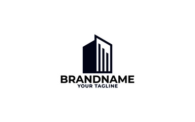 Building finances business construction financial symbol home house sign logo