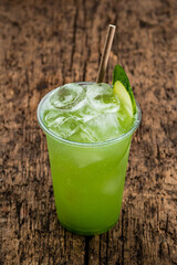 Detox cucumber diet drink, healthy summer cooler