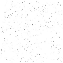 Random, dots, circles pattern. Scattered particles