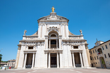 cathedral of santa maria degli angeli - obrazy, fototapety, plakaty