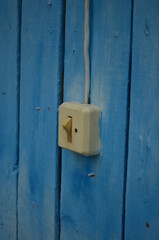 old lock on a door