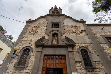 Fototapeta na wymiar Iglesia de San Antonio de Padua church in Las Palmas