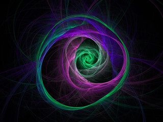 futuristic surreal digital 3d design art abstract background fractal illustration for meditation and decoration wallpaper