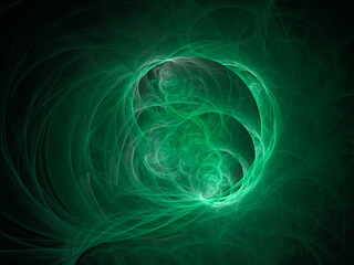 futuristic surreal digital 3d design art abstract background fractal illustration for meditation and decoration wallpaper