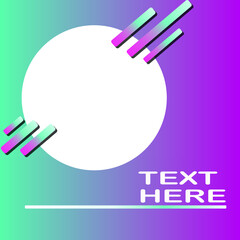 illustration of a menu design