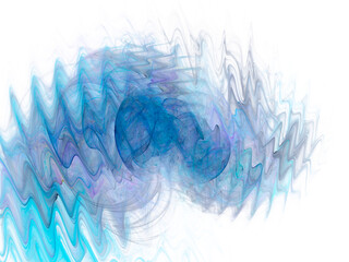 futuristic surreal digital 3d design art abstract background fractal illustration for meditation and decoration wallpaper