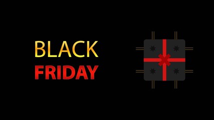 Obraz premium Black Friday Background. Good for Banner or Poster. Vector Illustration.
