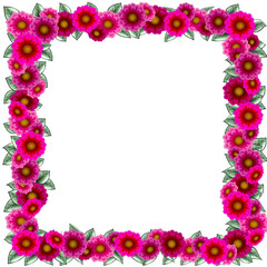 pink flowers designs