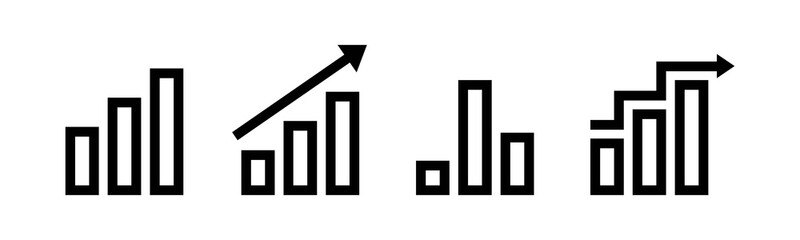 Vector graphic of financial icon collection