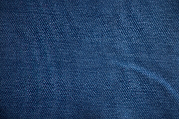 Naklejka premium Close up Denim jeans fabric texture Denim background texture blue fabric texture for background